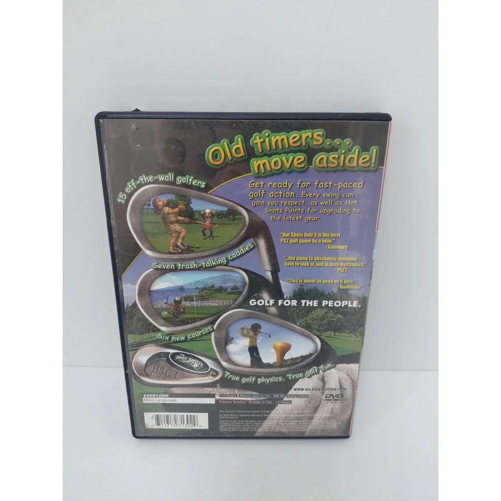 Hot‎ Shots Golf 3 Sony PlayStation 2 PS2 Greatest Hits CIB Manual Complete
